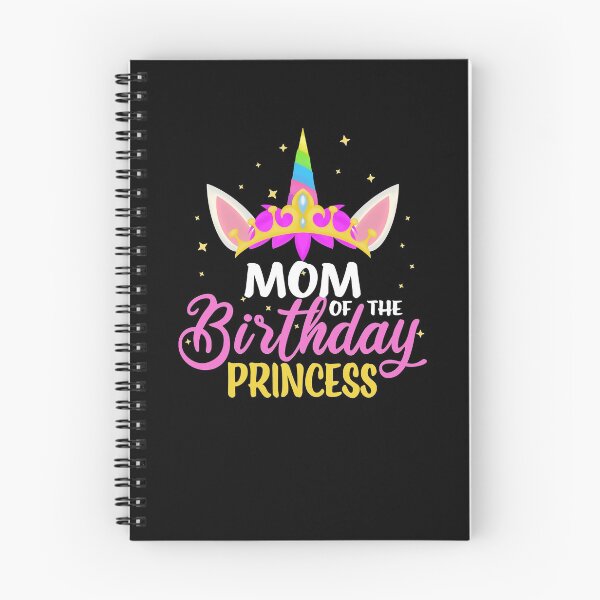 Item preview, Mom Of The Birthday Princess Girl Unicorn Diadem Birthday designed and sold by RJ-Art.