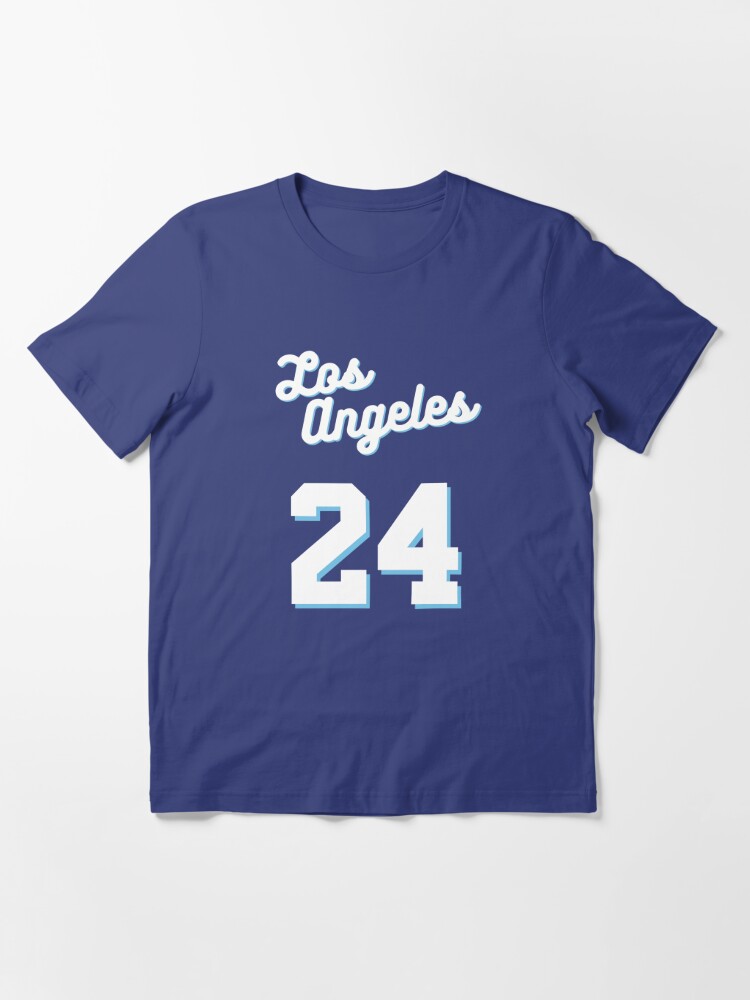 Los Angeles Lakers X Dodgers 24 Kobe Bryant Purple Baseball Jersey