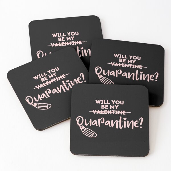 Item preview, Will you be my quarantine? designed and sold by AllPrintsAndArt.