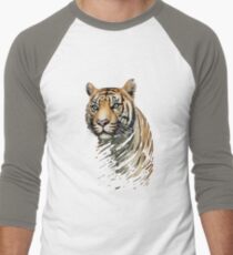 Tiger Baseballshirt für Männer