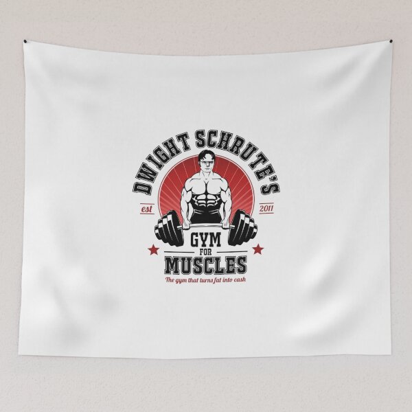Item preview, Dwight Schrute's Gym For Muscles designed and sold by khangiay2711.