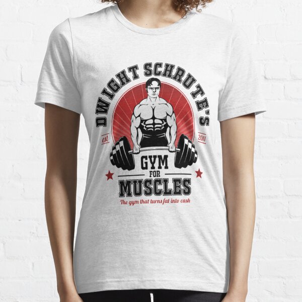 Dwight Schrute's Gym For Muscles Essential T-Shirt