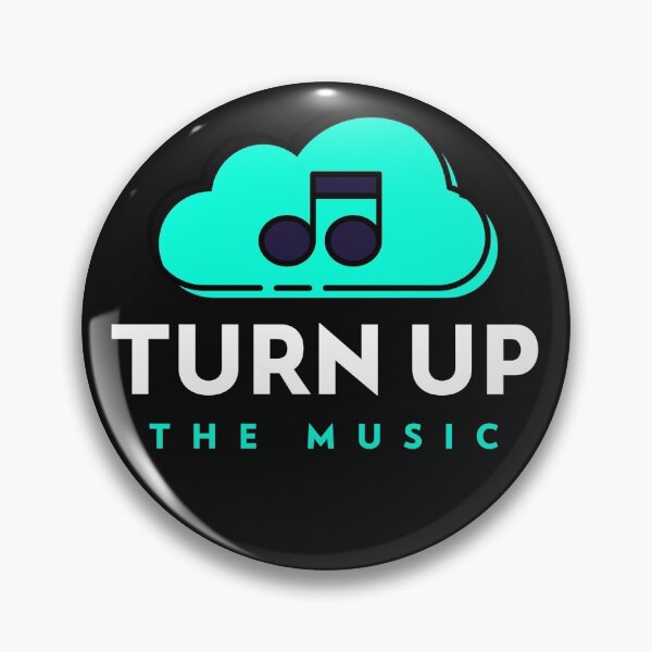 Item preview, Turn Up the Music designed and sold by DiscGolfTees.