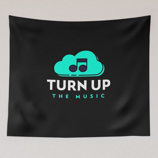 Item preview, Turn Up the Music designed and sold by DiscGolfTees.