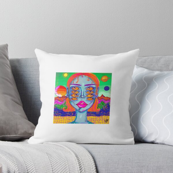 Item preview, Trippy outer space Portrait designed and sold by McKennaFlynn.