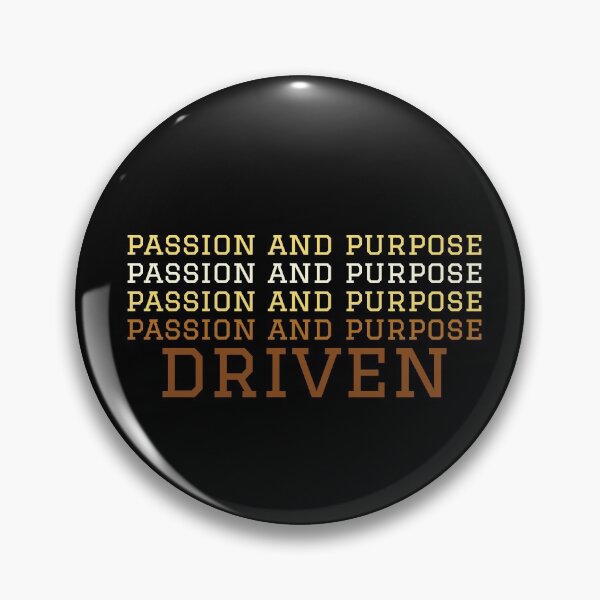 Item preview, Passion and Purpose Driven Repeating Words designed and sold by TatteredFaith.