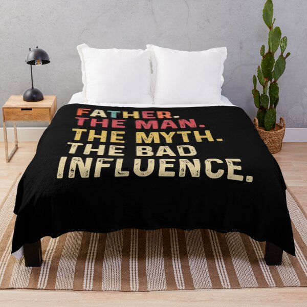Item preview, Mens Father - The Man - The Myth The Bad Influence - Best Fathers Day Gift Idea designed and sold by NDTStore.