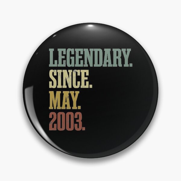 Item preview, Legendary Since May 2003 Birthday Gift Idea designed and sold by Marco Damm.