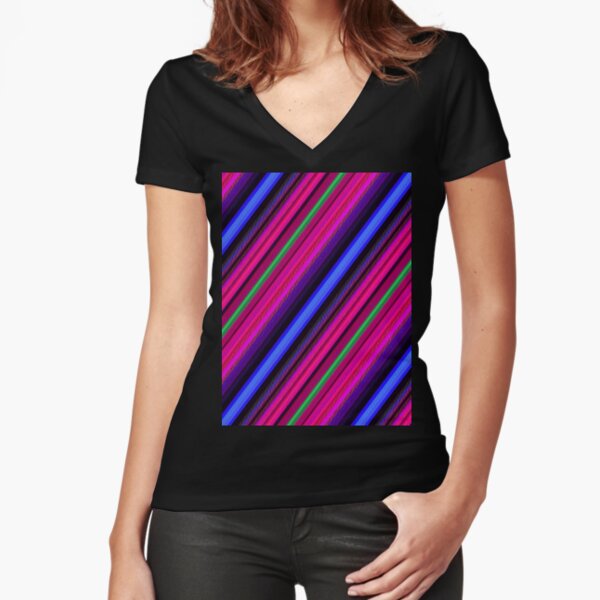 Fitted V-Neck T-Shirt