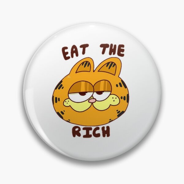 Item preview, g a r f i e l d EAT THE RICH designed and sold by khangiay2711.