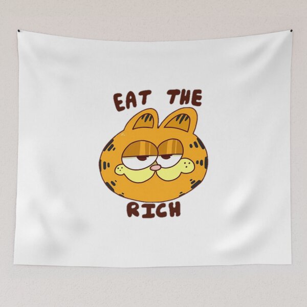 Item preview, g a r f i e l d EAT THE RICH designed and sold by khangiay2711.
