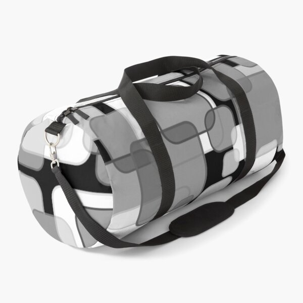 Item preview, Retro Square Bubbles - Grey and Black designed and sold by Quooki.