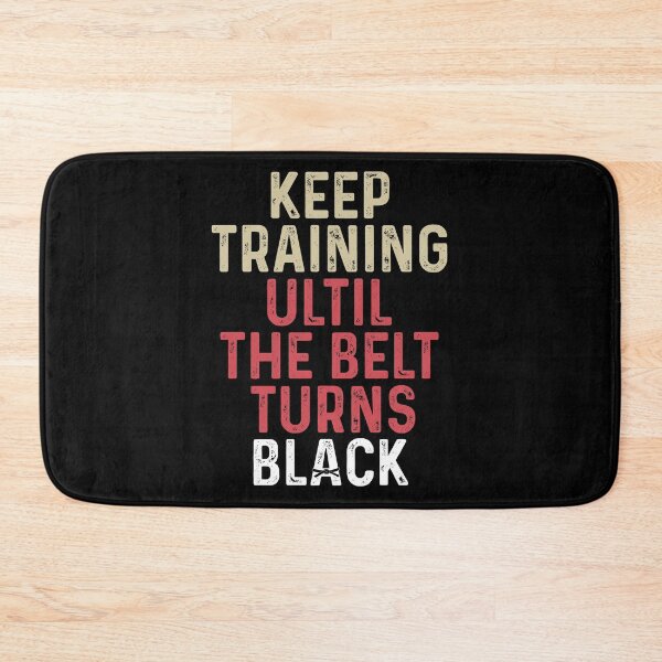 Item preview, Karate Keep Training Until The Belt Turns Black - Funny Best Gift Ideas For Karate Lover Birthday designed and sold by NDTStore.