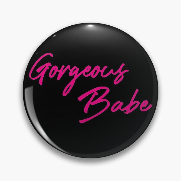 Item preview, Gorgeous Babe - Shocking Pink Handwritten designed and sold by NiAArtland.