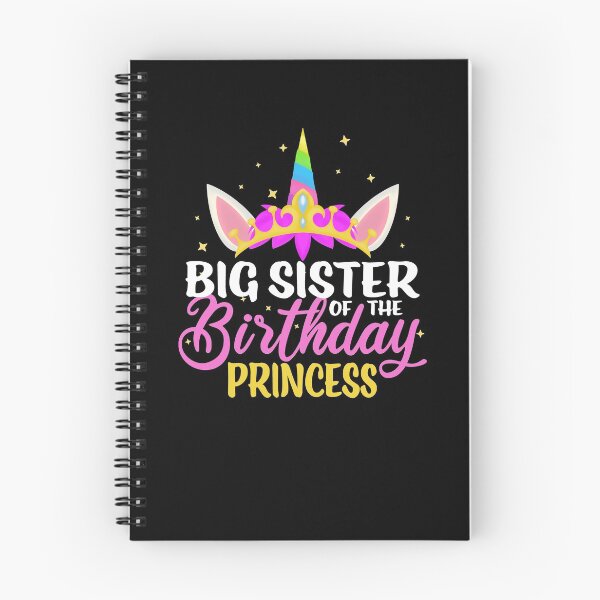 Item preview, Sister Of The Birthday Princess Girl Unicorn Birthday designed and sold by RJ-Art.
