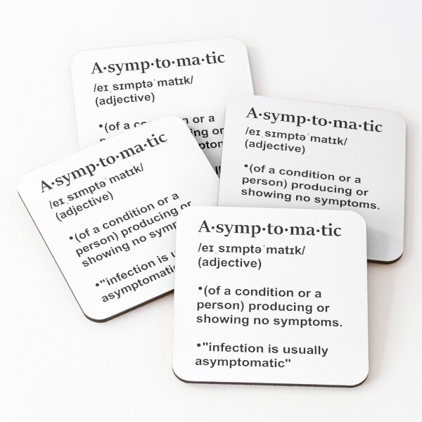 Item preview, Asymptomatic Definition designed and sold by hockeng.