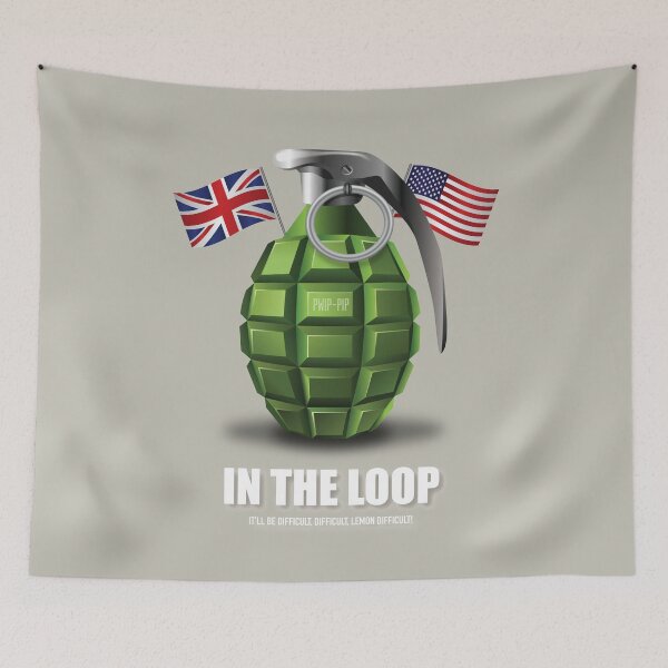 Item preview, In The Loop - Alternative Movie Poster designed and sold by MoviePosterBoy.
