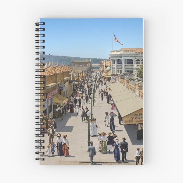 Item preview, Long Beach, Los Angeles in the year 1910 designed and sold by Sanna Dullaway.