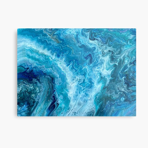 Ocean Swell Metal Print