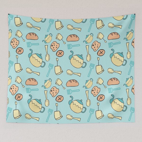 Item preview, Baking Utensils pattern designed and sold by Timegraf.