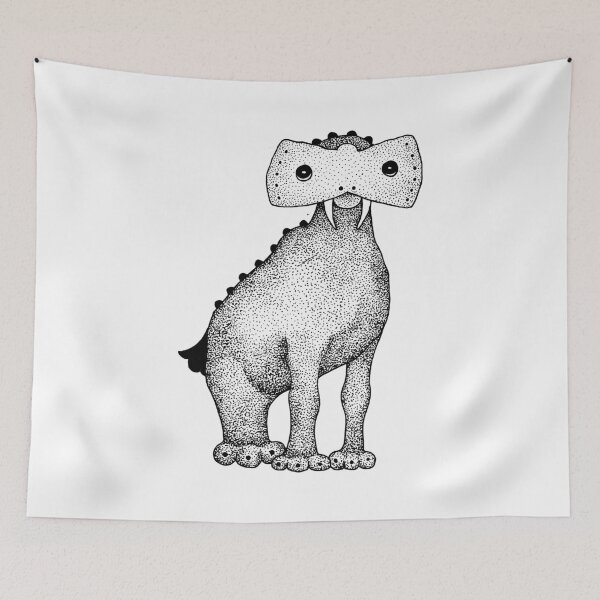 Item preview, Dino Monster designed and sold by Nicoleta Dabija.