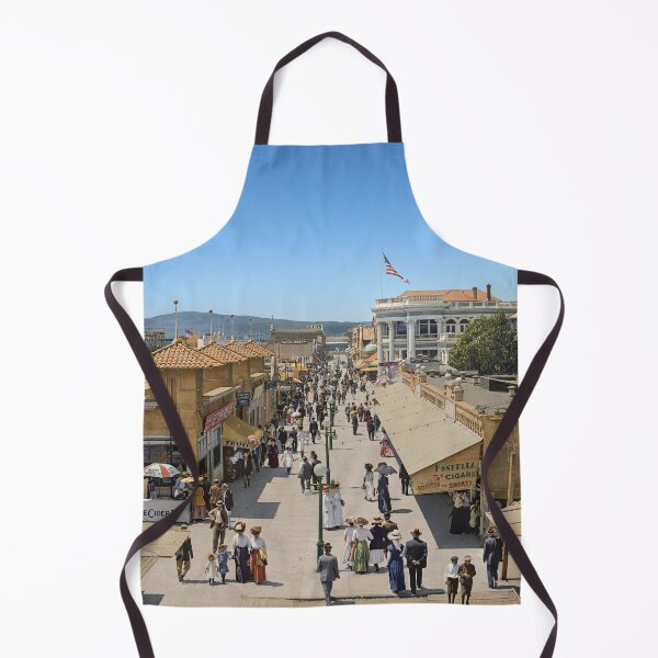 Item preview, Long Beach, Los Angeles in the year 1910 (PORTRAIT) designed and sold by Sanna Dullaway.