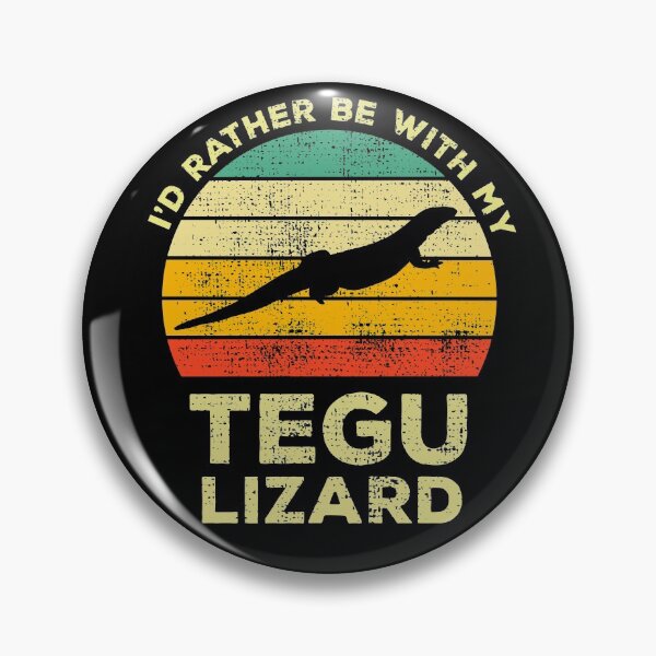 Item preview, I’d Rather Be With My Tegu Lizard Vintage Gift For Lizard Owners designed and sold by JokeGysen.