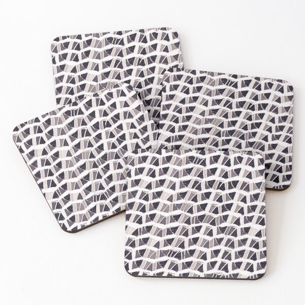 Item preview, Graphic geometric shapes - cool brown designed and sold by SulkaCreative.