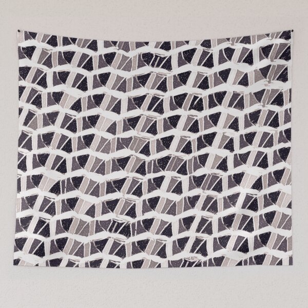 Item preview, Graphic geometric shapes - cool brown designed and sold by SulkaCreative.