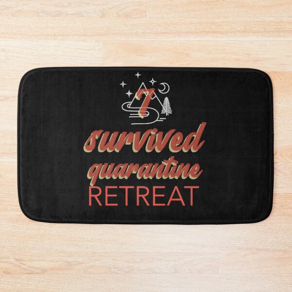 Item preview, I survived quarantine retreat designed and sold by Ayurveda Fun Store.