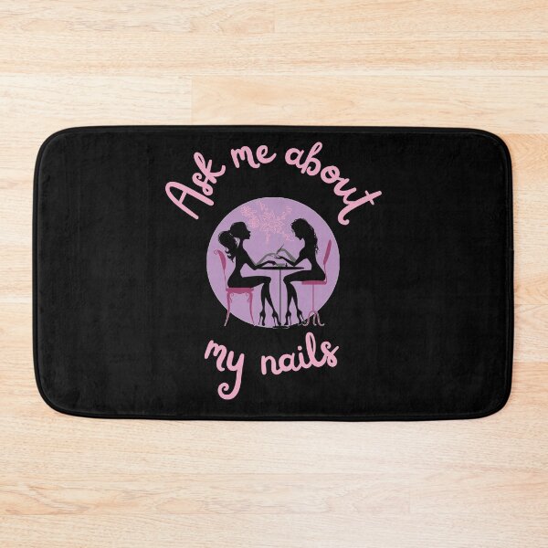 Item preview, Ask me about my nails, it´s nail tech designed and sold by daguilon.