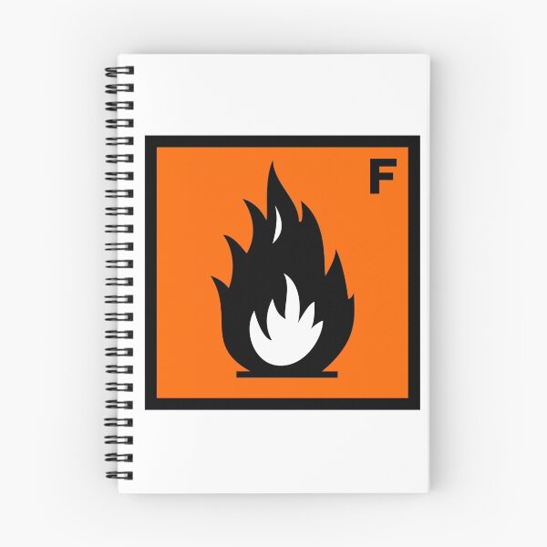 Item preview, Flammable symbol designed and sold by Technokrat.