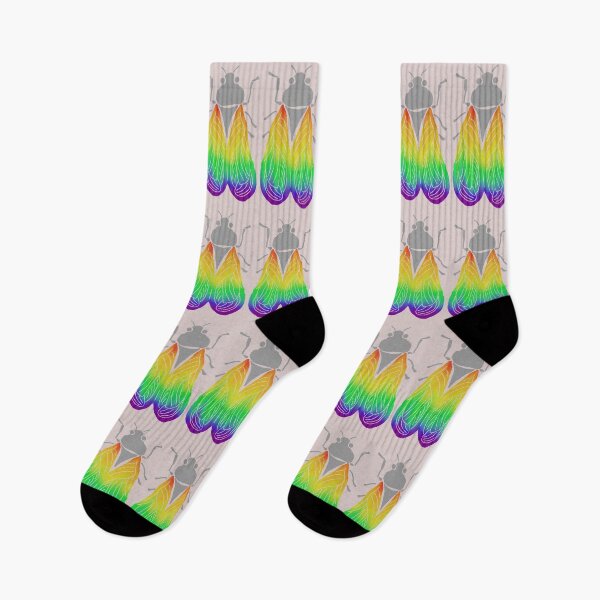 Item preview, Rainbow-Winged Cicada designed and sold by LochNestFarm.