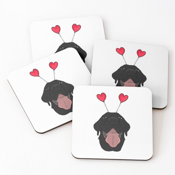Item preview, Happy Black Lab - Valentine designed and sold by rmcbuckeye.