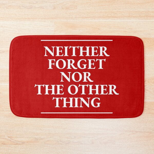 Item preview, Neither Forget Nor The Other Thing designed and sold by nipatrapos.