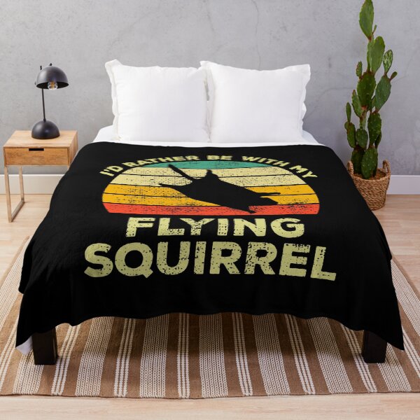 Item preview, I’d Rather Be With My Flying Squirrel Vintage Gift For Lizard Owners designed and sold by JokeGysen.