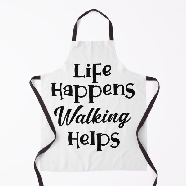 Item preview, Life Happens, Walking Helps designed and sold by LovenLaughter.