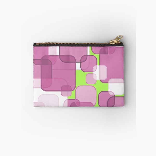 Item preview, Retro Square Bubbles - Pink and Lime designed and sold by Quooki.