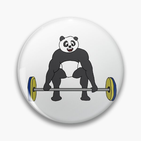 Item preview, Body builder panda designed and sold by Store Artilia.