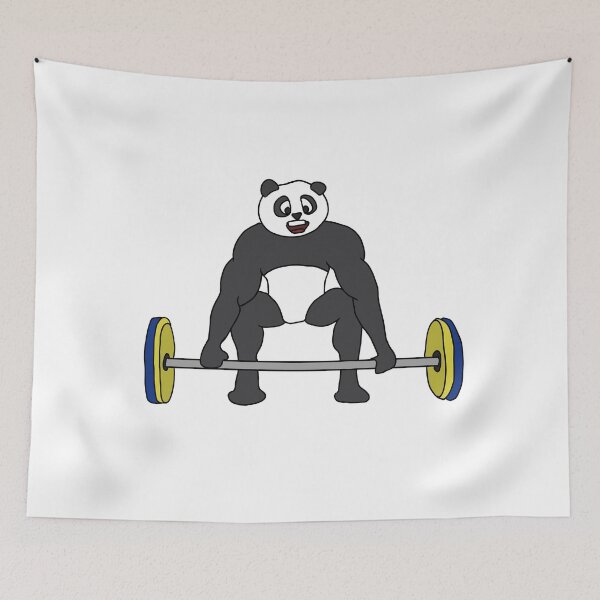 Item preview, Body builder panda designed and sold by Store Artilia.
