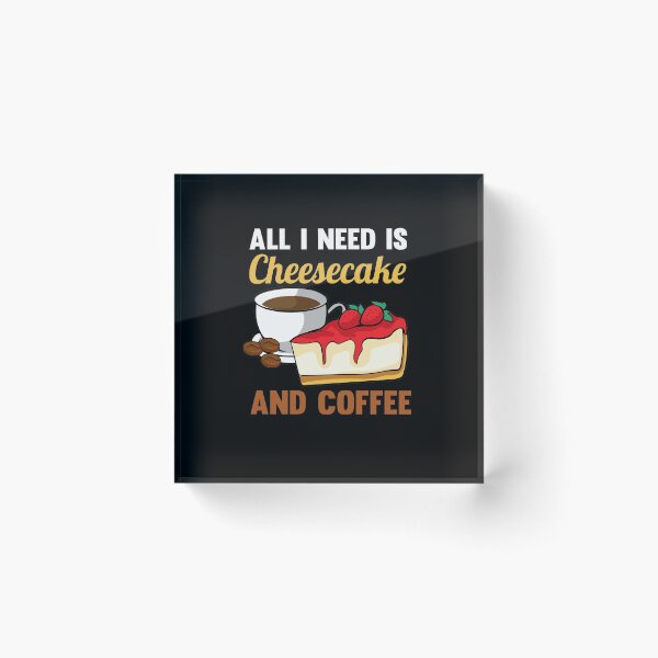 Item preview, Cheesecake and coffee designed and sold by ElBeDesigns.