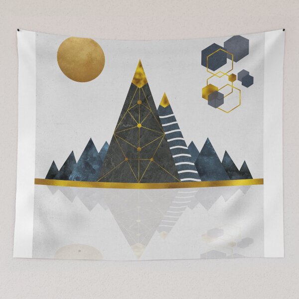 Item preview, Sacred Mountain Landscape designed and sold by AmbienceArt.