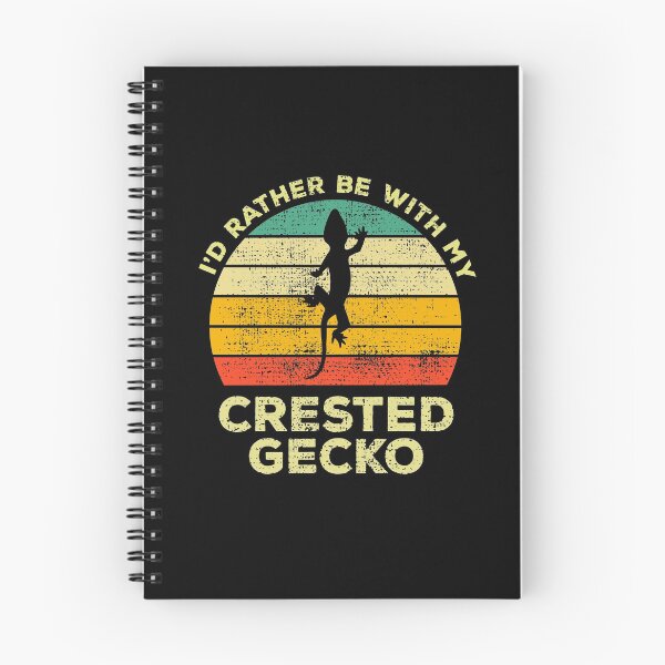 Item preview, I’d Rather Be With My Crested Gecko Vintage Gift For Gecko Owners designed and sold by JokeGysen.