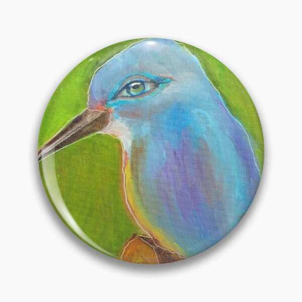 Item preview, Oil painting of Fantasy Bird with human eyeI see you designed and sold by DaoZedd.