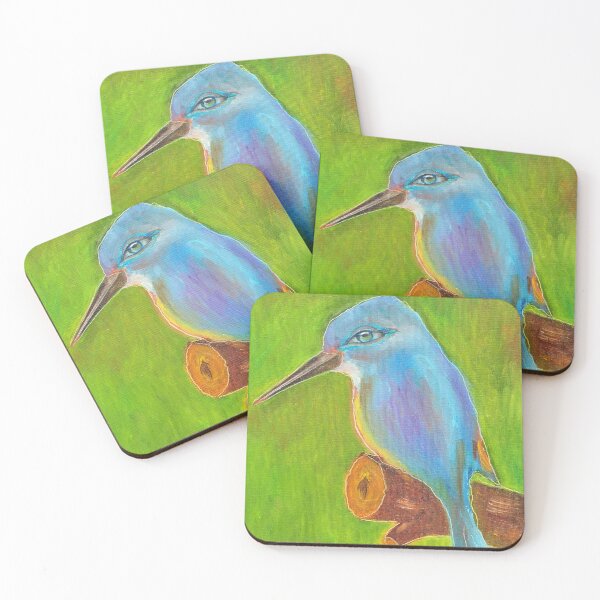 Item preview, Oil painting of Fantasy Bird with human eyeI see you designed and sold by DaoZedd.
