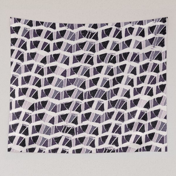 Item preview, Graphic geometric shapes - purple designed and sold by SulkaCreative.