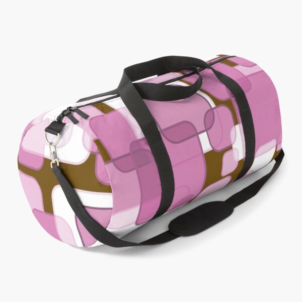 Item preview, Retro Square Bubbles - Pink and Brown designed and sold by Quooki.