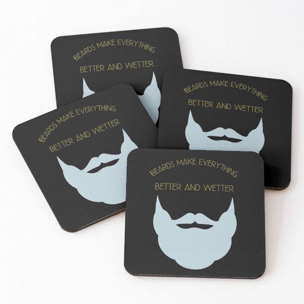 Item preview, Beards Make Everything Better and Wetter designed and sold by Desandu.