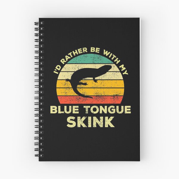 Item preview, I’d Rather Be With My Blue Tongue Skink Vintage Gift For Skink Owners designed and sold by JokeGysen.