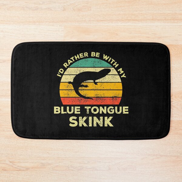 Item preview, I’d Rather Be With My Blue Tongue Skink Vintage Gift For Skink Owners designed and sold by JokeGysen.